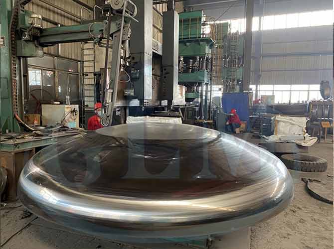 GB ASME Stainless Steel Dished Ends Commercial Intertech Tank Heads