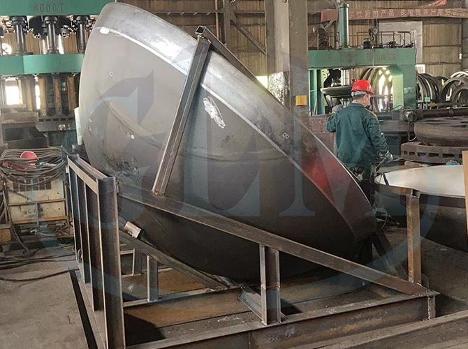 Spinning Process Or Pressing Processing Method Carbon Steel Dished ...