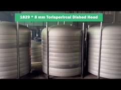 Q235B THB 1829 * 8 Mm Torispherical Dished Head In Philippines