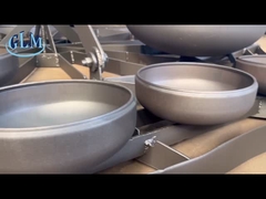 DIN 28011 Torispherical Dish Heads In Carbon Steel Stainless Steel TItanium Dish Ends