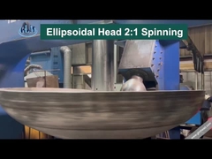 4500mm Diameter Seamless Dished Tank Heads Pipe Fittings Cap Alloy Steel Elliptical End