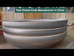 Hot Forming Carbon Steel Dished Heads for Cryogenic Industry