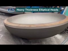 10000mm Hot Formed Ellipsoidal Dish End Hemispherical Tank Heads For Fuel Tank ASME