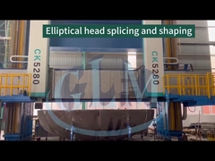 Elliptical head splicing and shaping