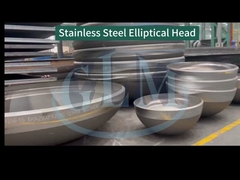 Stainless Steel Elliptical Dish Head 2-300mm Thick for Pressure Vessels