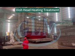 Heating Treatment Hemispherical Tank Heads ASME Carbon Steel Dished