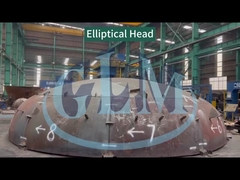 Customized 2mm 200mm ASME Pressure Vessel Dished Ends Ms Dish End Ellipsoidal Shaped