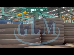 Customized ASME SA517 Grade A Elliptical Dish Head 2:1 Diameter 1300mm Thickness 30mm