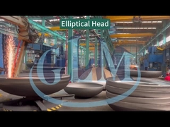 Elliptical head internal polishing