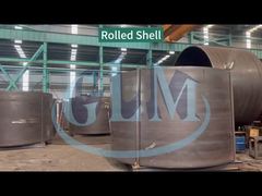 Customized Carbon Steel Heavy Thick Steel Shell Rolling, Steel Plate Rolling