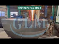  High Pressure Hemispherical Tank Heads 2-300mm Thickness Suitable for Boilers