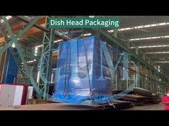 The dish head fully enclosed multi-layer packaging for step-by-step protection