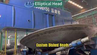 Large heads are pressed efficiently, ensuring consistent quality.