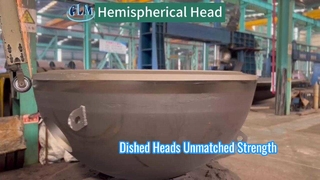 GLM hemispherical heads focus on the welding process, meticulously polishing the 