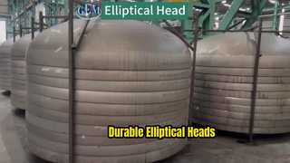 Customizable elliptical heads, fully compliant with GB/T 25198, ASME, and other standards.