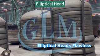 Elliptical heads that pass flaw detection