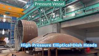 Container head manufacturing: Craftsmanship from steel plate to pressure-bearing component