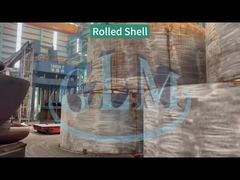 Heavy-duty thick-walled pressure vessel cylinder sections finished products