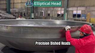 The elliptical end caps undergo rigorous manufacturing processes with millimeter-level precision.