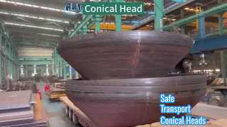 Conical heads ensure transportation efficiency and safety in all aspects.