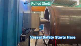 The safety of a pressure vessel lies in the precision of every detail in the end face machining.
