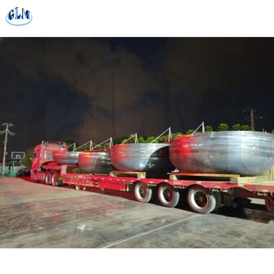2490mm Diameter SA516 Gr 70 Profile Ellipsoidal Head 2:1 Thickness 32mm