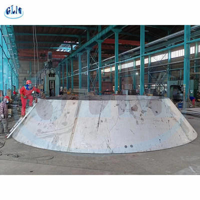 Diameter 6000mm Stainless Steel Conical Head For Industrial