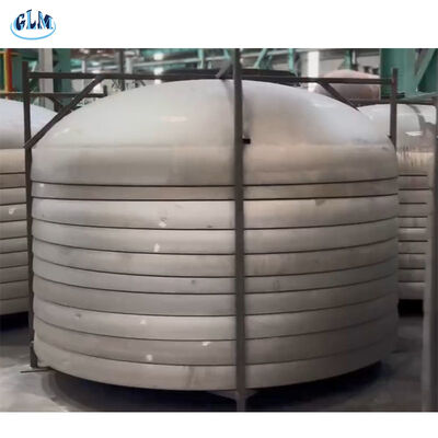 Sandblasting Ellipsoidal Dish End Thickness 2mm to 300mm Including Painting for Corrosion Resistant Applications
