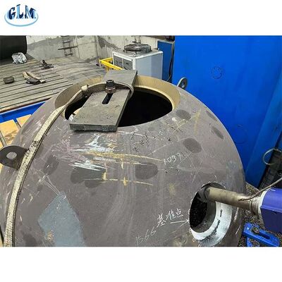 Customizable thick-walled hemispherical heads with manholes for High Strength and Structural Integrity Applications