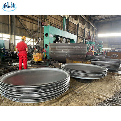 ASME Designstandard Flat Dished Head with 50mm Thick Hot Forming Technology for Pressure Vessels