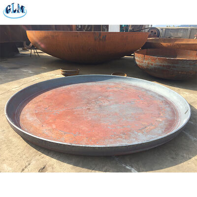 Corrosion Resistant Flat Dished Head with 50mm Thick ASME Certified Pressure Vessel Head