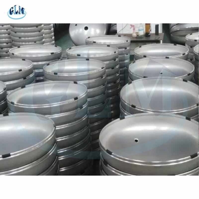 SS304 ASME 5000MM 40in Metal Tank End Caps Elliptical Dish End For Pipe Fitting