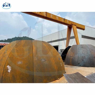 4700mm Dia SA 516 GR 70 Hemispherical Dish Head Bottom 28mm Thickness