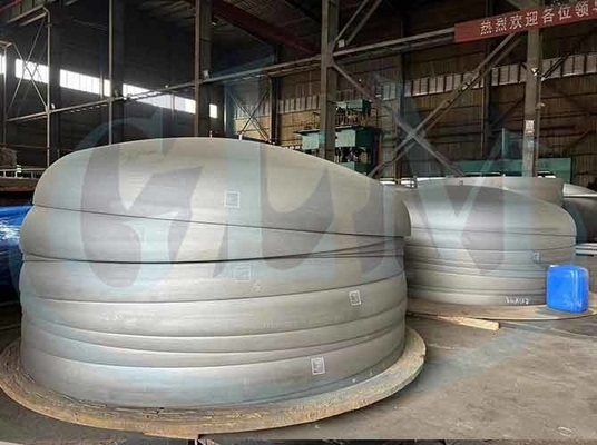 Diatemer 4600mm Thickness 20mm SA 516 Gr 70 Elliptical Dish Head For Pressure Vessels