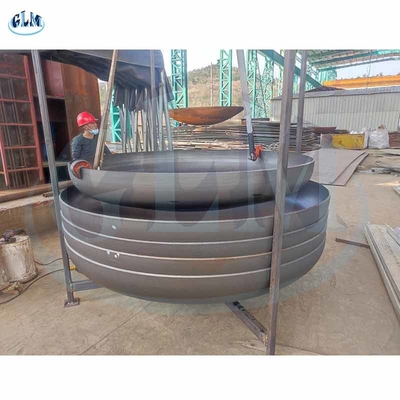Carbon Steel Elliptical Dished Heads 3500mm Diameter 20mm Thickness