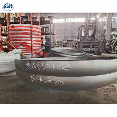 Customizable Carbon Steel Semi Elliptical Head With 8mm Thickness 1700mm Diameter