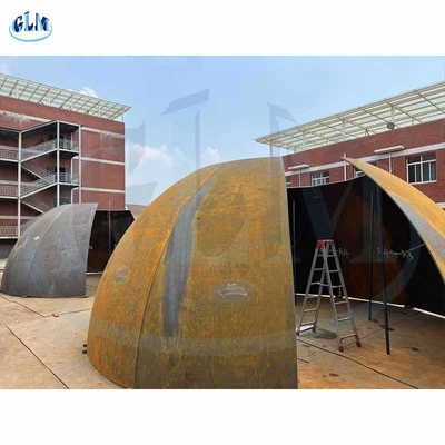 Clad Crown And Petal Type Dished End 8000mm Diameter