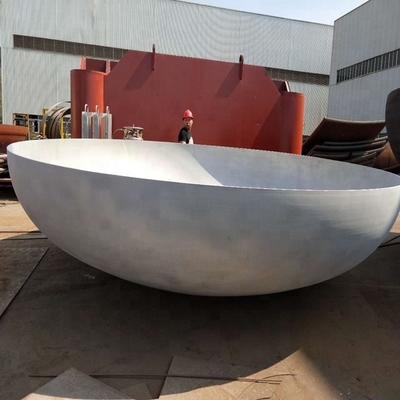 Alluminum Pressure Vessel Dished Head, Hemispherical dish end