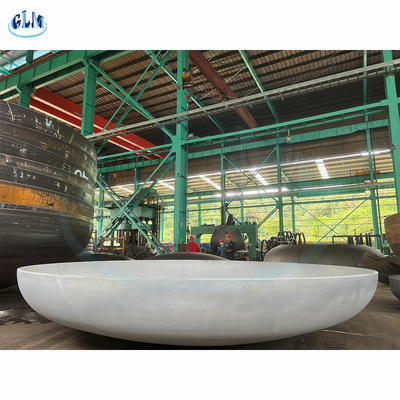 Diameter 4200mm Torispherical Dish Ends, ASME Code Heads For Industrial Use