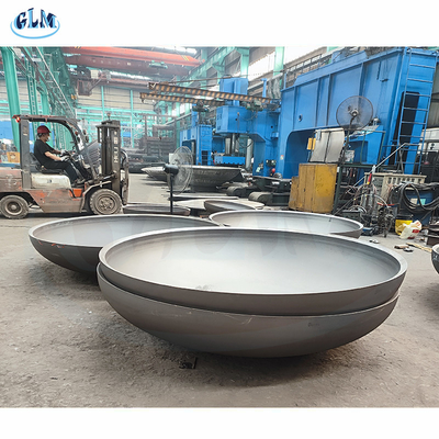 ISO9001 Certified Carbon Steel Pressure Vessel Heads, Semi Ellipsoidal Dished Ends
