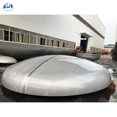 Special Alloys Dished Head Weldable Connection Heat Treated for Corrosion Resistance