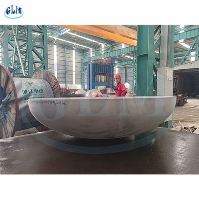 Steel Steel Ellipsoidal Dished Head For Pressure Vessel, Water Heater/Storage