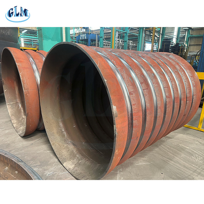 Corrugated furnace Tube Combustion Boiler Shell