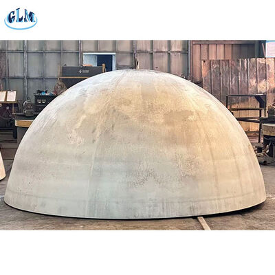 Hemispherical Tank Heads with 89-10000mm Diameter for High Temperature Applications and Polished Surface Finish