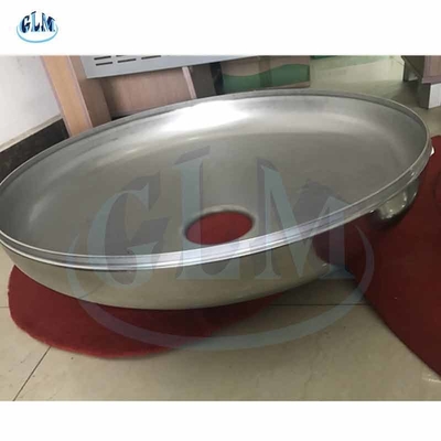 150MM Nickel Alloy Torispherical Dished Head Ellipsoidal Dish End Crown Radius ODM