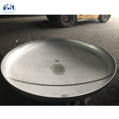 300mm 2mm Flat Dished Head For Pressure Vessel Sand Blasting