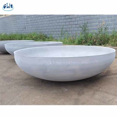 SS316L ASME 89mm Elliptical Dish Head Pressure Vessel Dome Ends GB