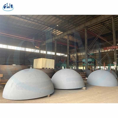 10000mm Hot Formed Ellipsoidal Dish End Hemispherical Tank Heads For Fuel Tank ASME