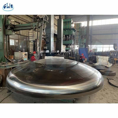 89mm GB PED Stainless Steel Dish Head Pressure Vessel Dished Ends Caps