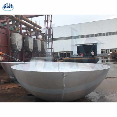 SA516gr70n 304L 316L Stainless Steel Hemispherical Tank Heads Semi Ellipsoidal